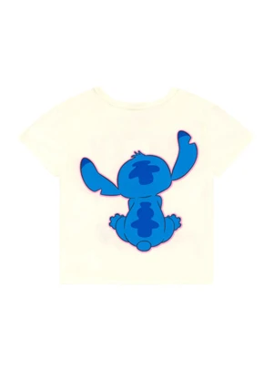 Brandili - Blusa Infantil Menina em Meia Malha Bege - BRANDILI