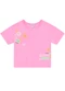 Brandili - Blusa Infantil Menina em Meia Malha Rosa - variação: Rosa