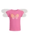 Brandili - Blusa Infantil Menina em Meia Malha Rosa - variação: Rosa