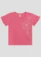 Kely Kety - Blusa Infantil Menina em Meia Malha Amarelo - variação: Rosa