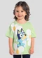 Brandili - Blusa Infantil Menina em Meia Malha Rosa - variação: Verde