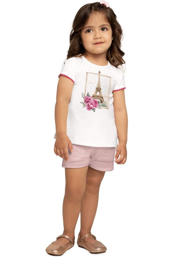 Milon - Blusa Infantil Menina Estampa Off White 2