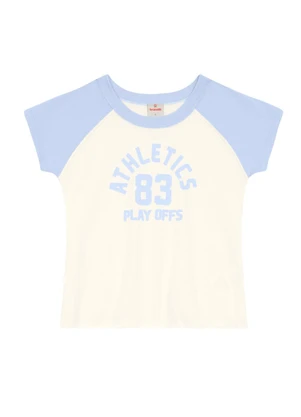 Brandili - Blusa Infantil Menina Estampada Natural - BRANDILI