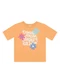 Brandili - Blusa Infantil Menina Floral Amarelo - variação: Amarelo