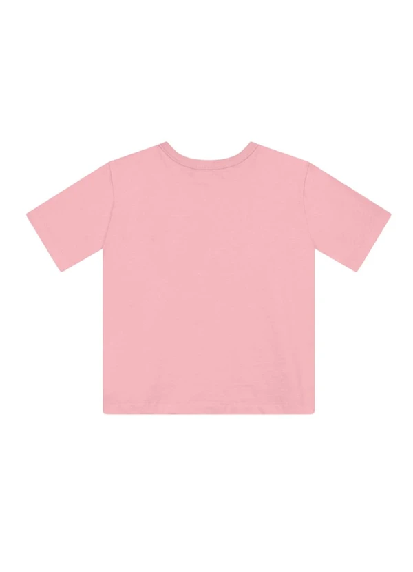 Brandili - Blusa Infantil Menina Floral Rosa 4