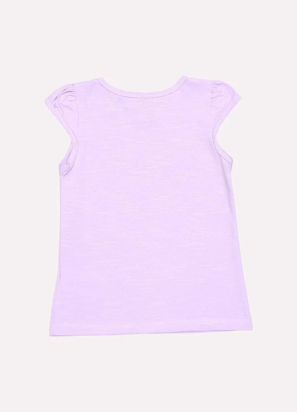 Kyly - Blusa Infantil Menina Gatinho Lilás 3