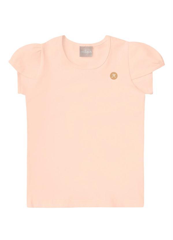 Milon - Blusa Infantil Menina Laranja