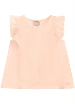 Milon - Blusa Infantil Menina Laranja - MILON
