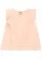 Milon - Blusa Infantil Menina Branco - variação: Laranja