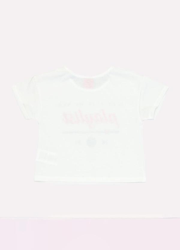 Kyly - Blusa Infantil Menina Lettering Off White 3
