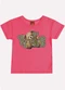Kyly - Blusa Infantil Menina Lettering Rosa - variação: Rosa