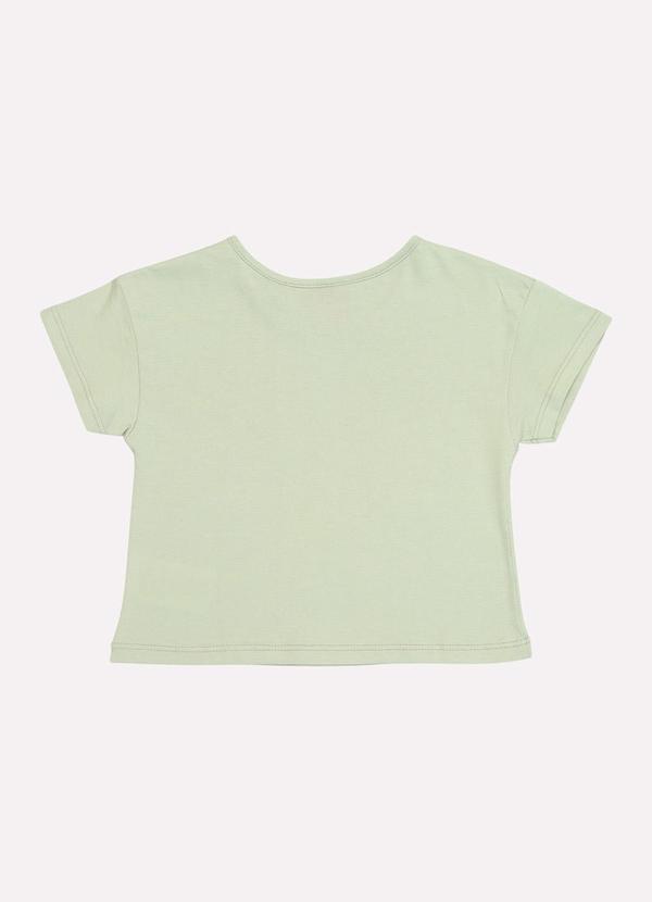 Kyly - Blusa Infantil Menina Lettering Verde 2