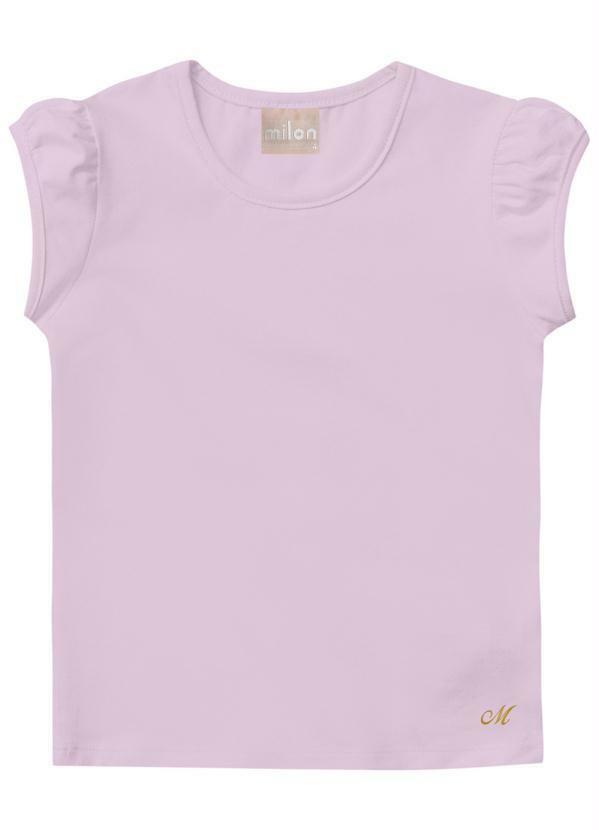 Milon - Blusa Infantil Menina Lilás