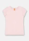 Up Baby - Blusa Infantil Menina Manga Curta Laranja - variação:  