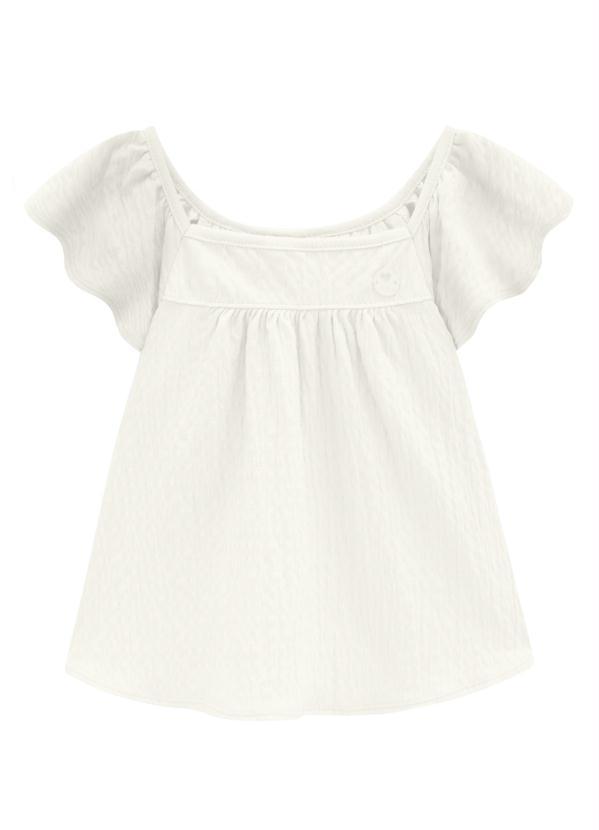 Milon - Blusa Infantil Menina Off White 1