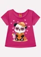 Kyly - Blusa Infantil Menina Pandinha Rosa - variação: Rosa
