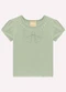 Milon - Blusa Infantil Menina Pérolas Milon Bege - variação: Verde