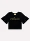 Milon - Blusa Infantil Menina Pérolas Preto - variação: Preto