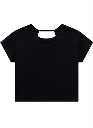 Kyly - Blusa Infantil Menina Preto - KYLY