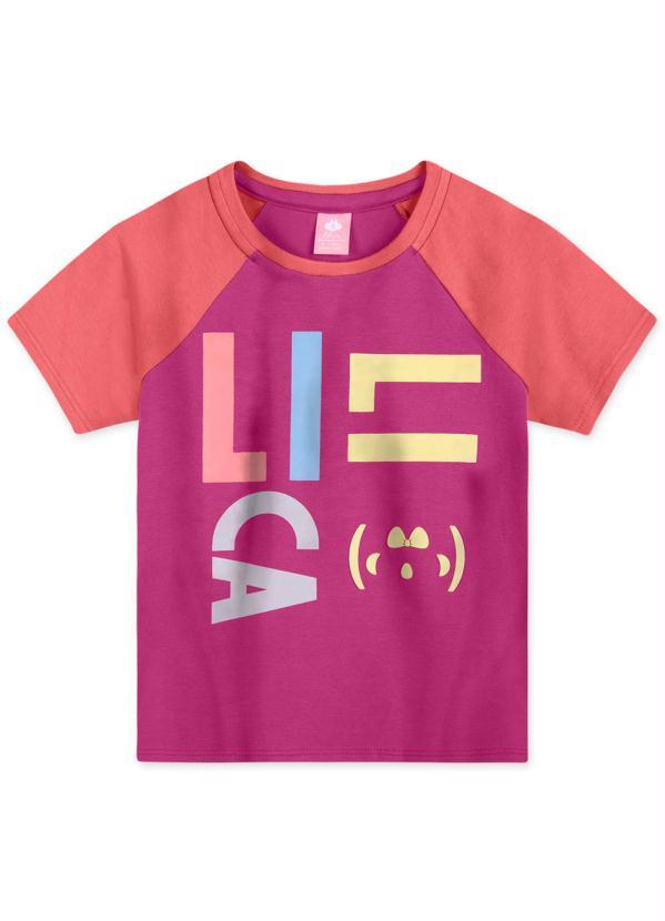 Lilica Ripilica - Blusa Infantil Menina Rosa