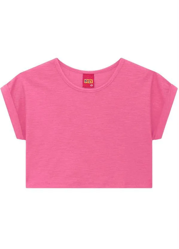 Kyly - Blusa Infantil Menina Rosa