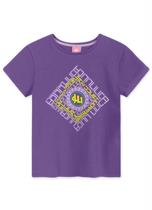 Lilica Ripilica - Blusa Infantil Menina Roxo