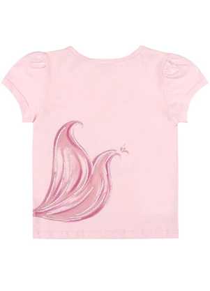 Elian - Blusa Infantil Menina Sereia Rosa - ELIAN