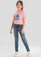 Brandili - Blusa Infantil Menina Stitch com Glitter Rosa - variação: Rosa