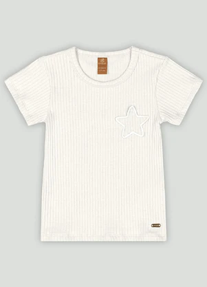 Up Baby - Blusa Infantil Menina Branco - UP BABY