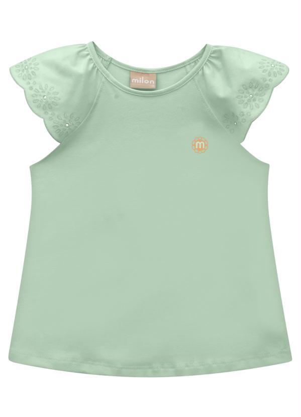 Milon - Blusa Infantil Menina Verde