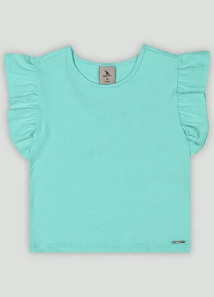 Blusa Infantil para Menina Quimby Azul - QUIMBY