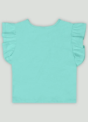 Blusa Infantil para Menina Quimby Azul - QUIMBY