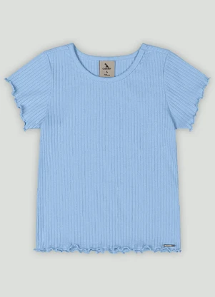 Blusa Infantil para Menina Quimby Azul - QUIMBY