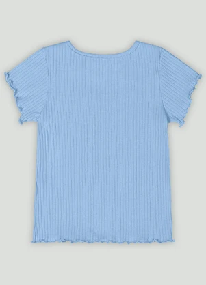 Blusa Infantil para Menina Quimby Azul - QUIMBY