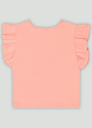 Blusa Infantil para Menina Quimby Rosa - QUIMBY
