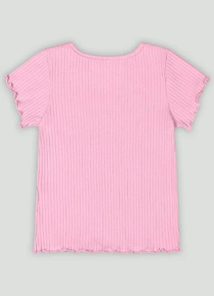 Blusa Infantil para Menina Quimby Rosa - QUIMBY