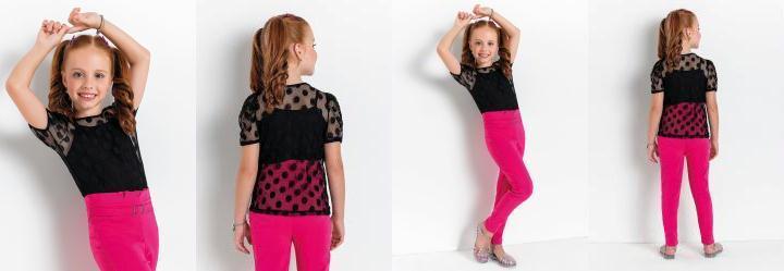 Blusa Infantil Po Mangas Bufantes