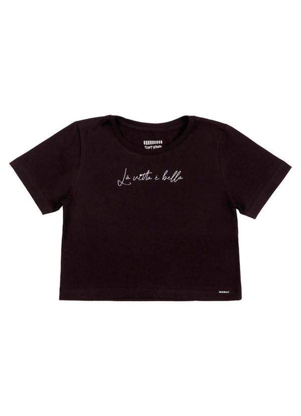 Soft Bonni - Blusa Infantil Preto