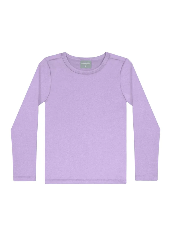 Quimby - Blusa Infantil Unissex Fps +50 Roxo 1