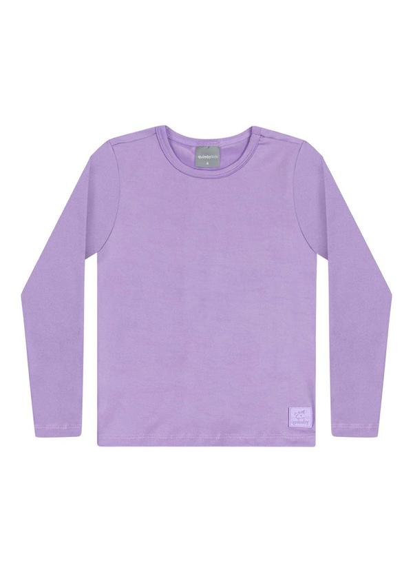 Quimby - Blusa Infantil Unissex Fps +50 Roxo
