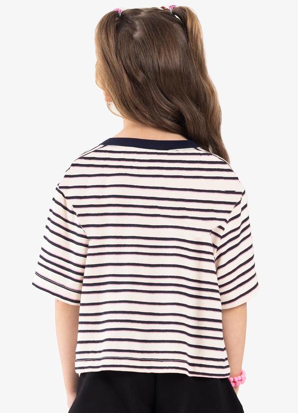 Rovi Kids - Blusa Infantil Visco Maquinetada Azul 3