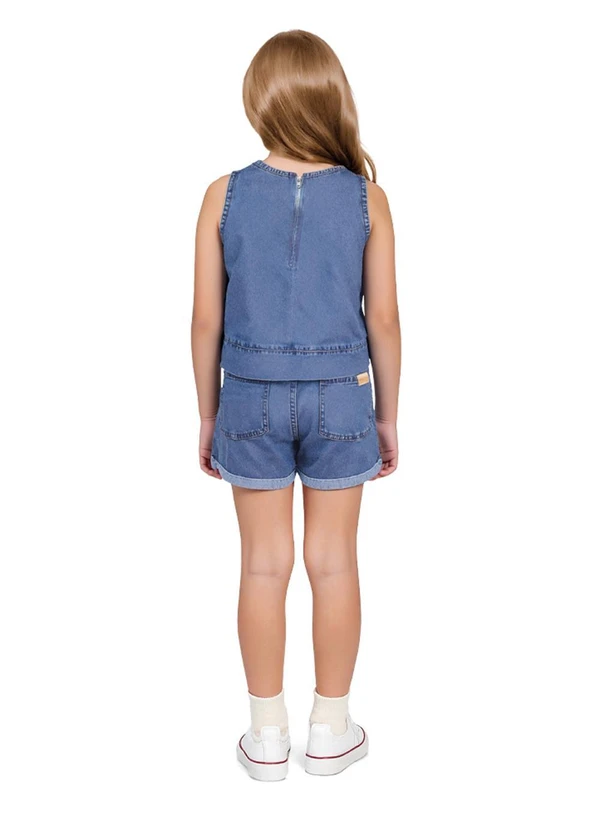 Fkn Play Denim - Blusa Jeans Medio 3