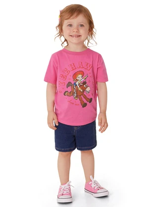 Malwee Kids - Blusa Jessie® em Malha Rosa - MALWEE KIDS