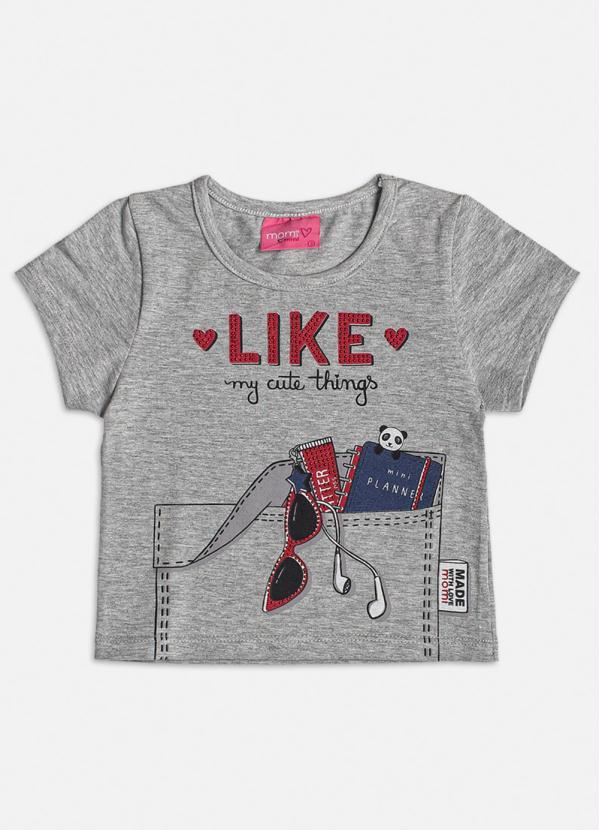 Momi - Blusa Like Cinza