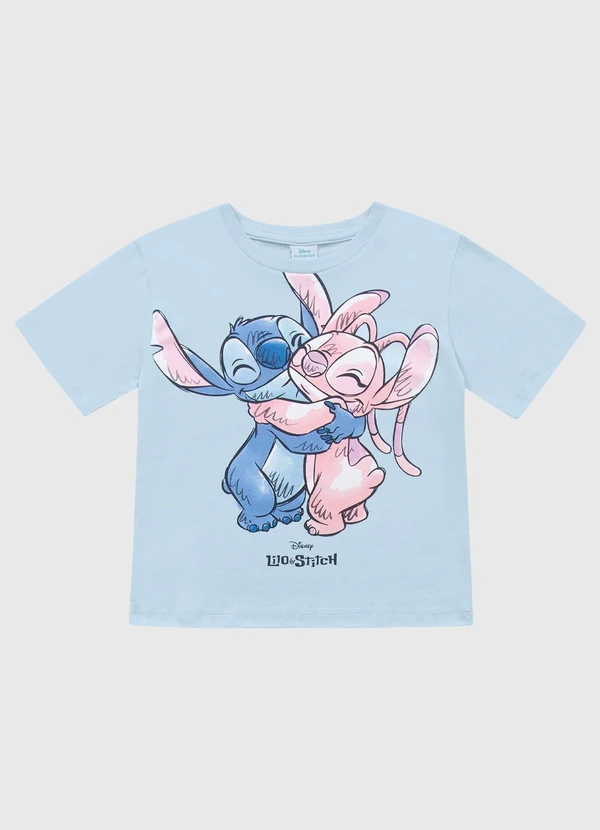 Fakini Kids - Blusa Lilo & Stitch Azul 3