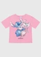 Fakini Kids - Blusa Lilo & Stitch Rosa - variação: Rosa