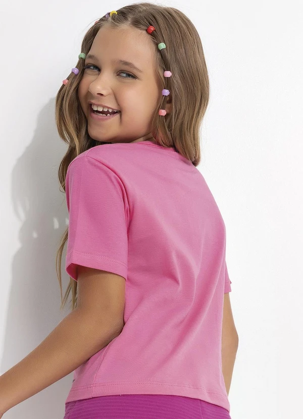 - Blusa Lilo & Stitch Rosa 2