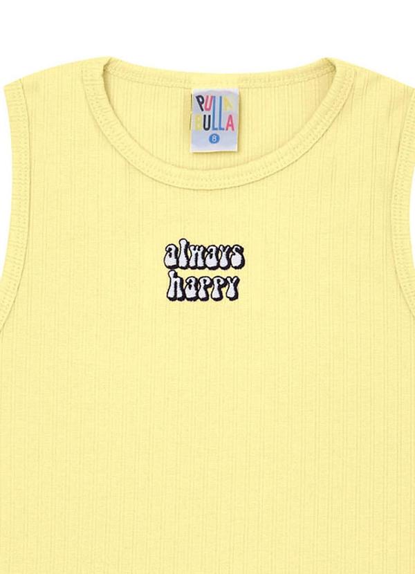 Pulla Bulla - Blusa Malha Amarelo 2