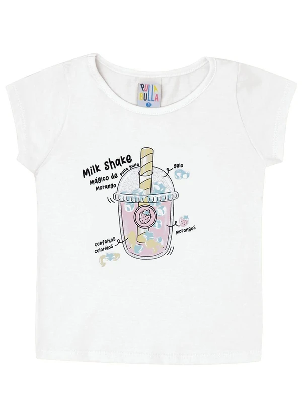Pulla Bulla - Blusa Malha Branco