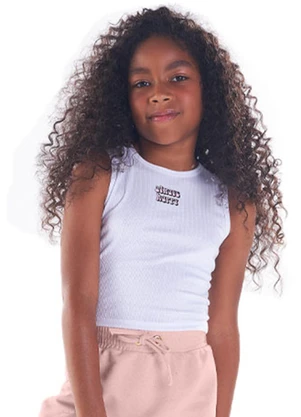 Pulla Bulla - Blusa Malha Branco - PULLA BULLA